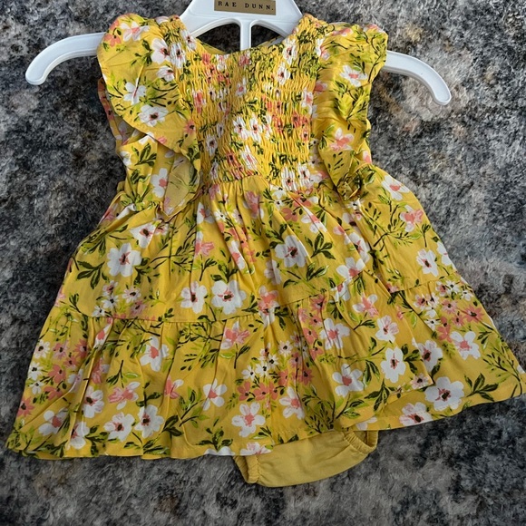 The Children's Place Yellow Floral Dress - Picture 1 of 1